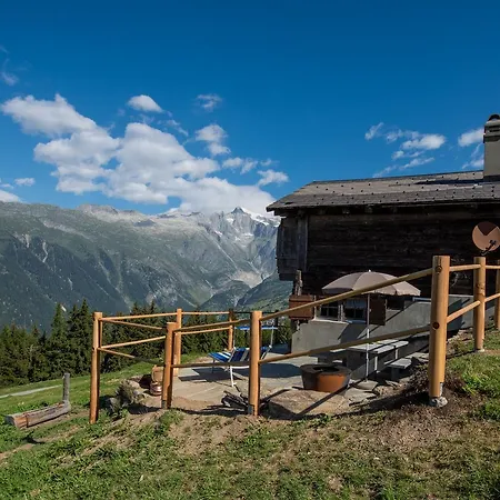 בקתה Chalet Heimwehblick Ernen